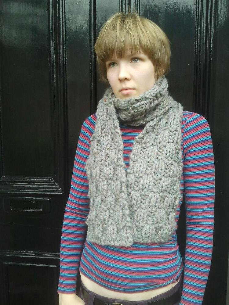 Chunky Woven Scarf Knitting pattern by Butterfly Sparkle ...