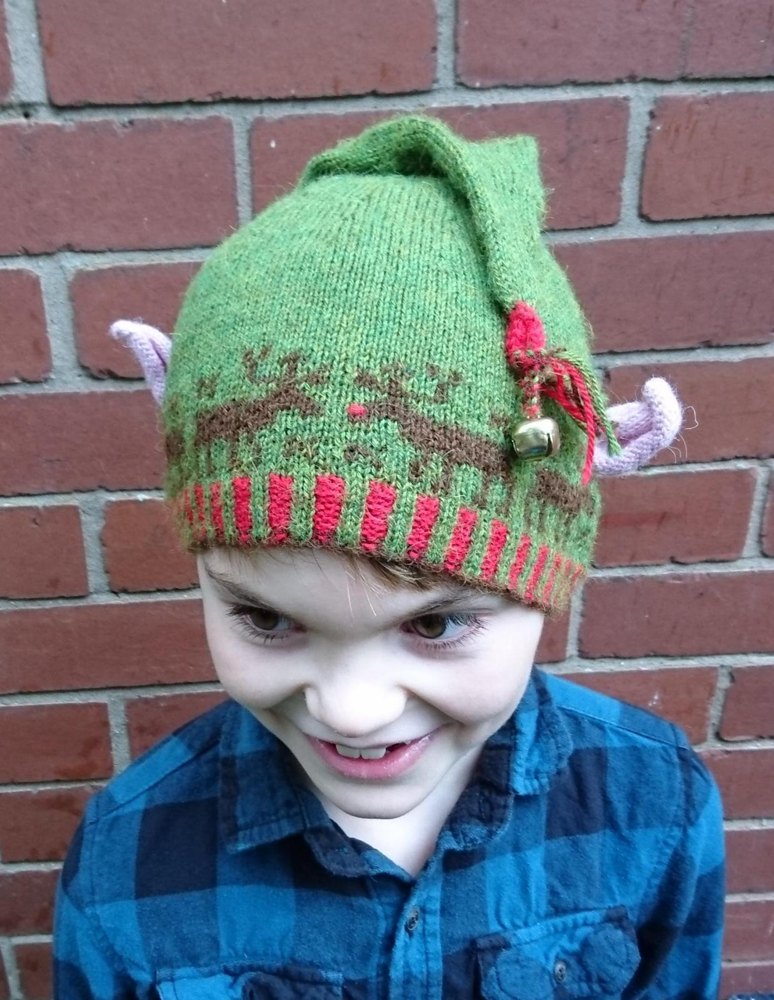 Elf Hat Knitting pattern by Michelle Hazell