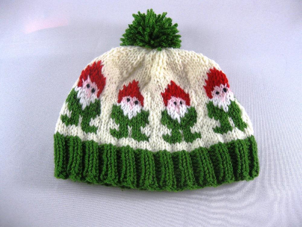 Gnome or Elf Hat Knitting pattern by Rebecca Doherty