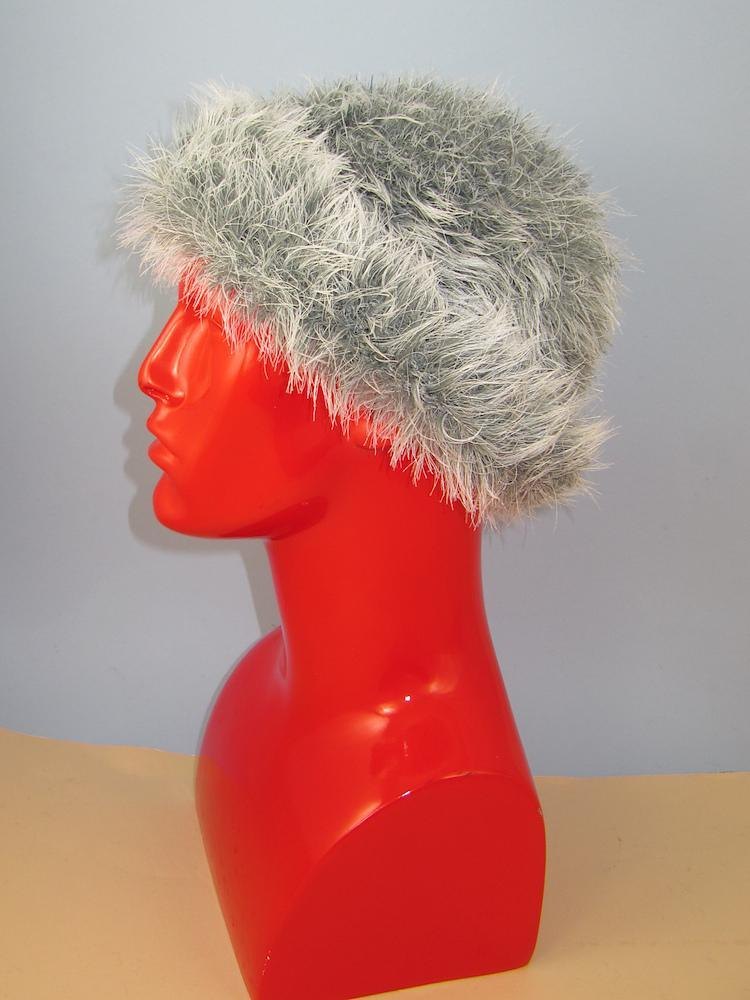 Faux Fun Fur Russian Beanie Hat Knitting pattern by ...