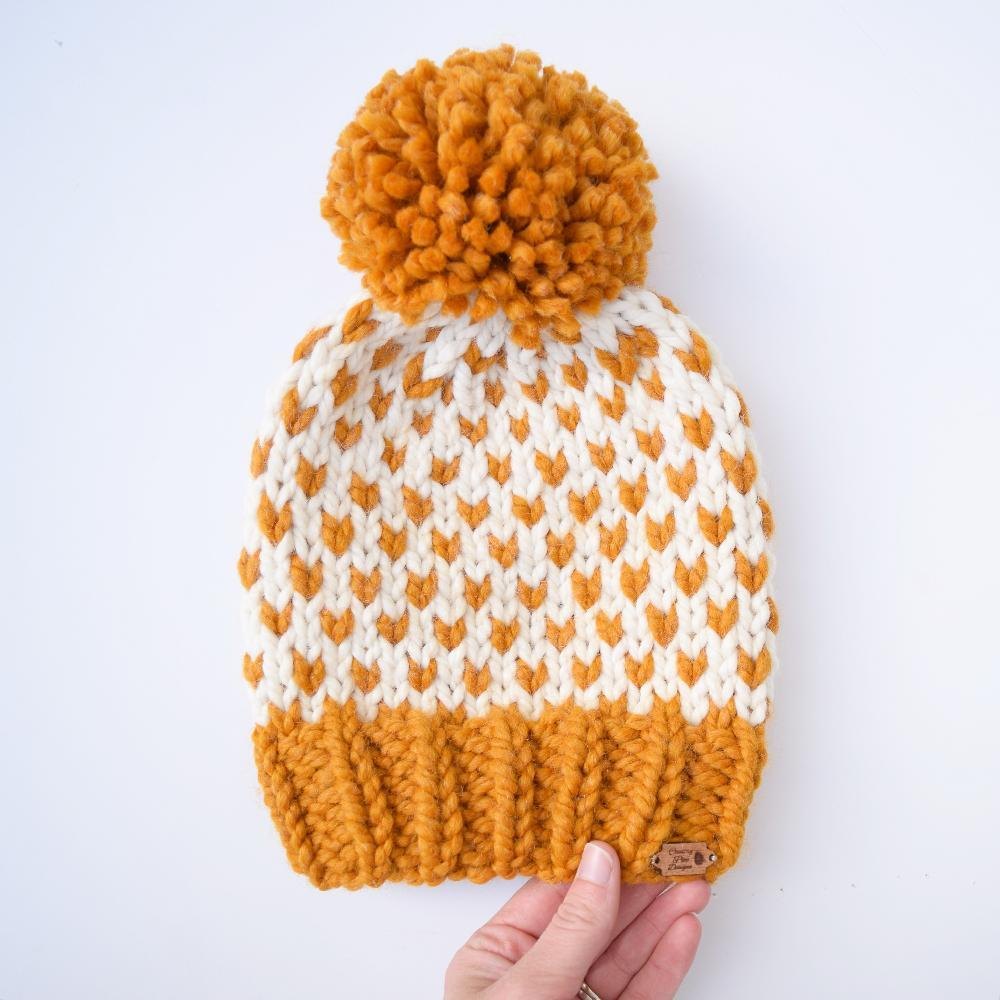 The Tara Fair Isle Knitted Hat Knitting pattern by ...