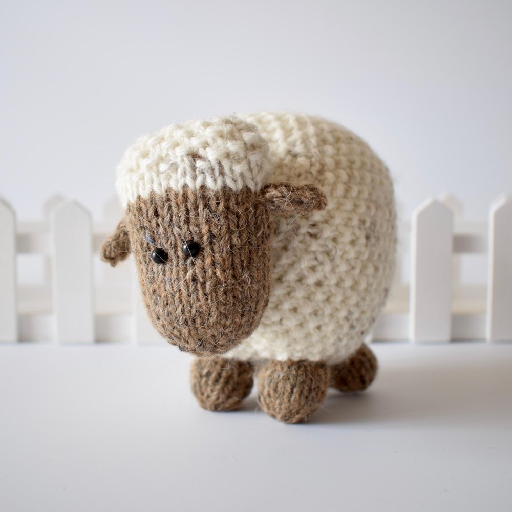 Moss the Sheep Knitting pattern by Amanda Berry Knitting Patterns