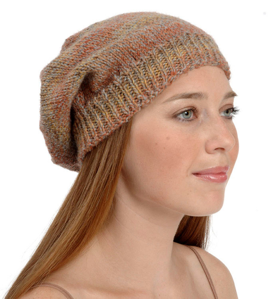 Slouchy Hat in Plymouth Encore Worsted - F302 | Knitting ...