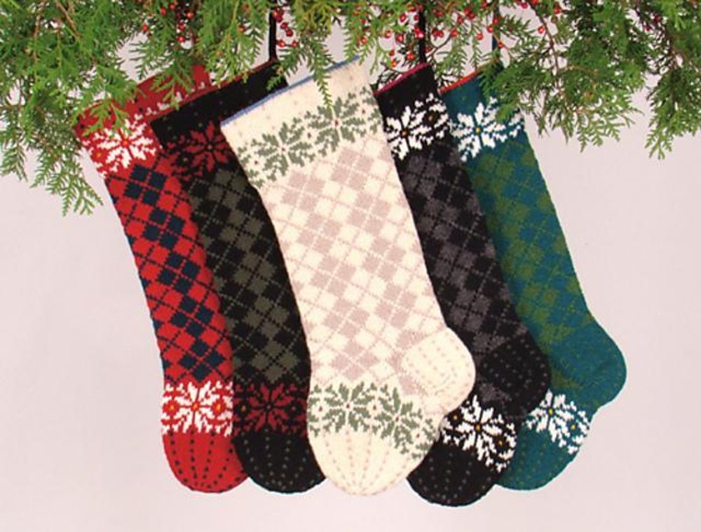 Christmas Argyle Knitting pattern by Judy Tollefson ...