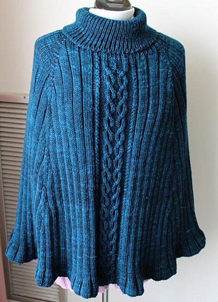 Celtic Princess Poncho Knitting pattern by WendyKnits ...