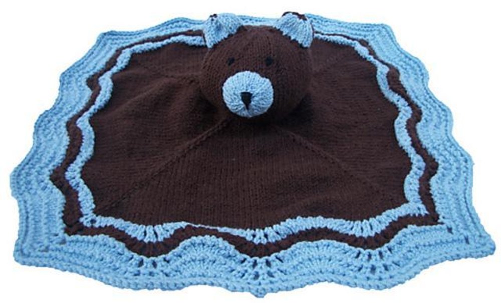 Sea Bear Blanket Buddy Knitting pattern by The Byrd's Nest ...