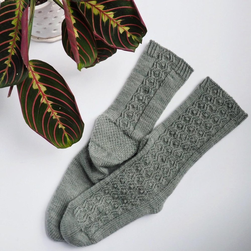 Parky Socks Knitting pattern by Claire Walls
