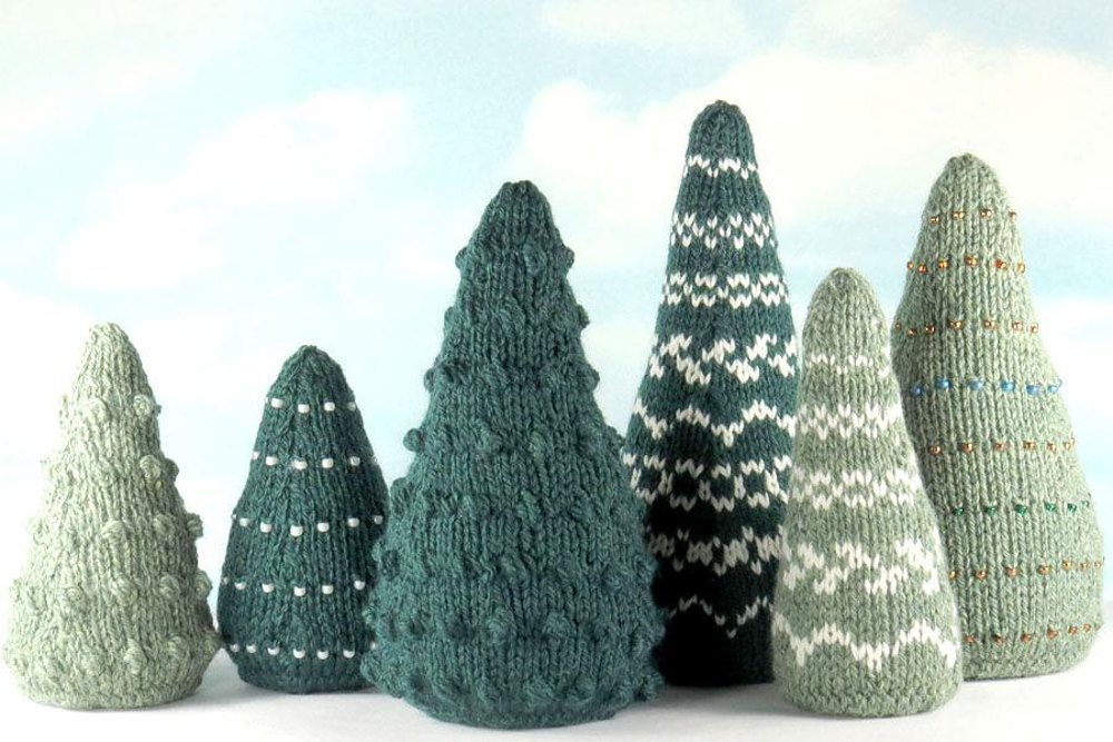 Winter Fir Trees Knitting pattern by ChrisdL | Knitting Patterns