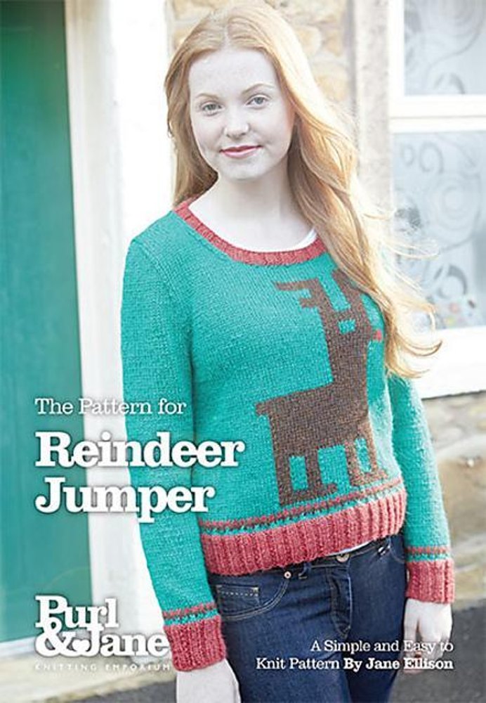 Reindeer Jumper Knitting pattern by Jane Ellison ...