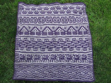 Mosaic Baby Blanket Knitting pattern by Margaret MacInnis ...